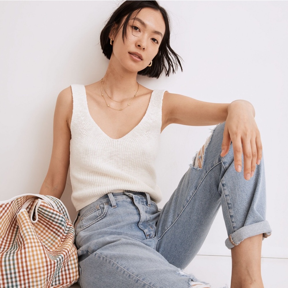 Madewell Parkwood Sweater Tank